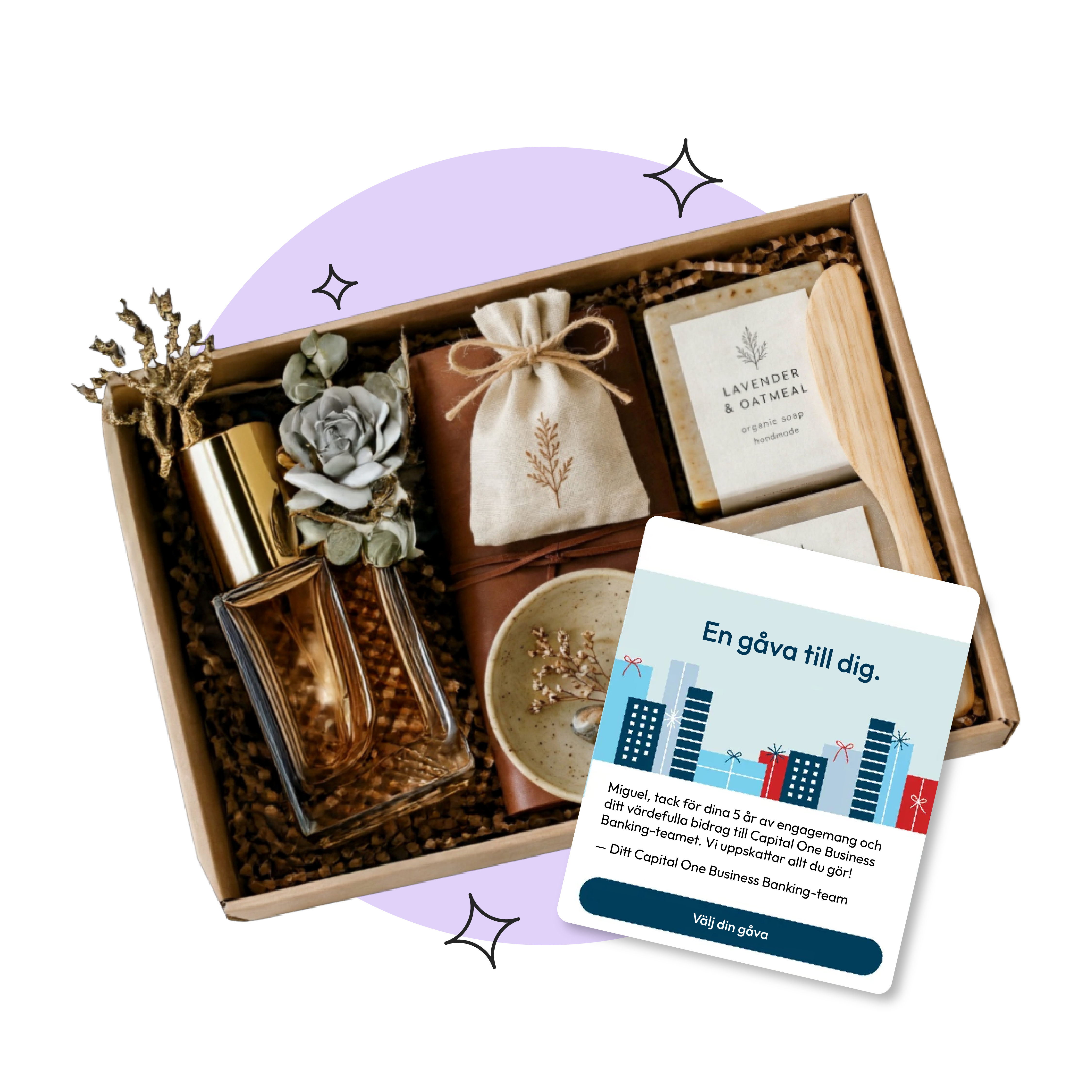 Financial services employee engagement visual
